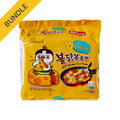 Samyang Buldak Instant Nudeln Gelb Scharfes Huhn Käse Hot chicken cheese 5 x 140g