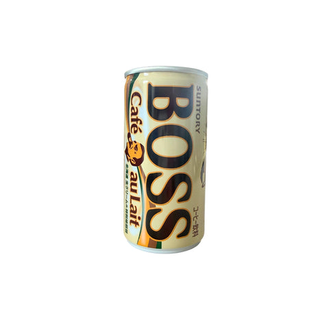 Suntory Boss Coffee Cafe Au Lait 185ml