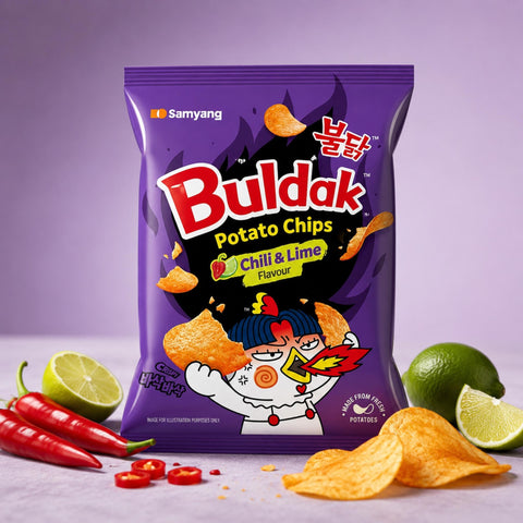 Samyang Buldak Chips Habanero & Lime 55g