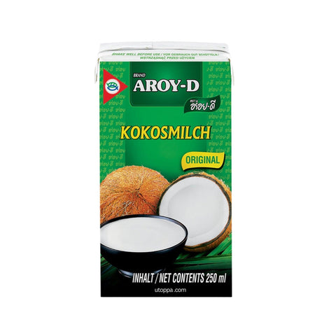 Aroy-D Kokosmilch 250 ml - Utoppa - Lebensmittel aus aller Welt