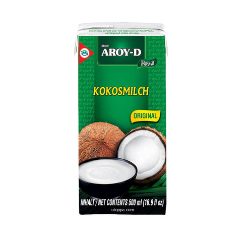 Aroy-D Kokosmilch 500 ml - Utoppa - Lebensmittel aus aller Welt