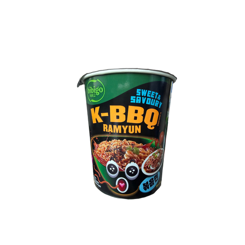 BIBIGO Instantnudeln Koreanisches BBQ Cup 98g