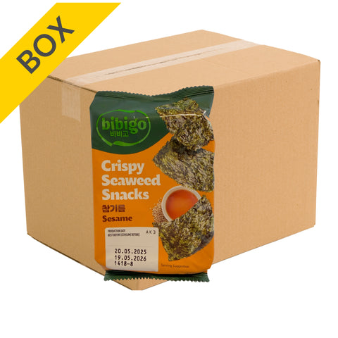 Bibigo Seetang Snack Sesame Original 36 x 5g