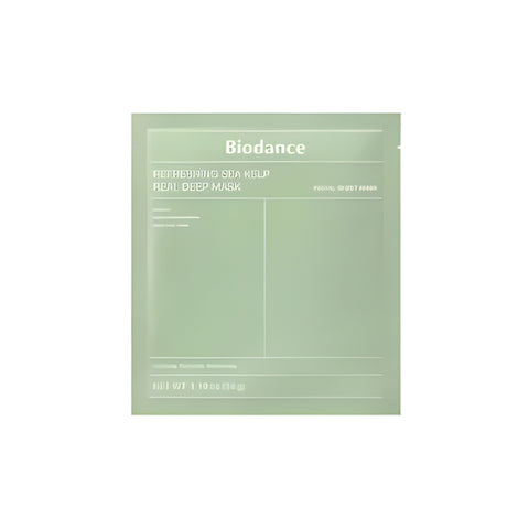 Biodance Refreshing Sea Kelp Real Deep Gesichtsmaske 34g