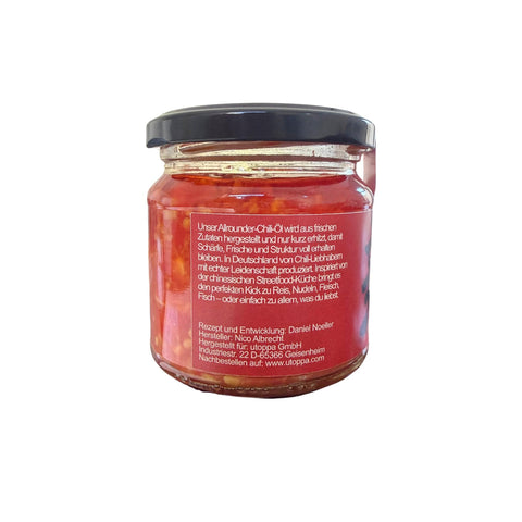 Chili Panda La Jiang  Handgemachtes Chili in Öl mit Knoblauch & Ingwer 160g