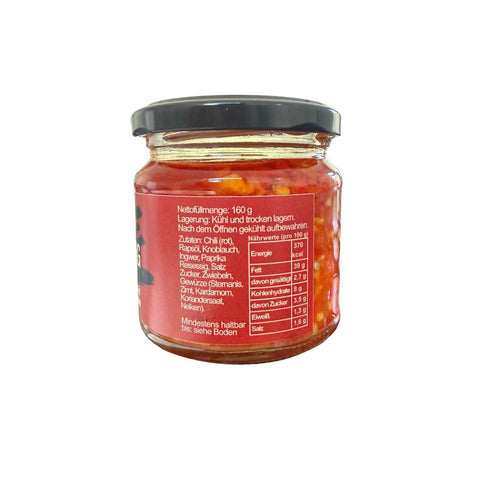 Chili Panda La Jiang  Handgemachtes Chili in Öl mit Knoblauch & Ingwer 160g