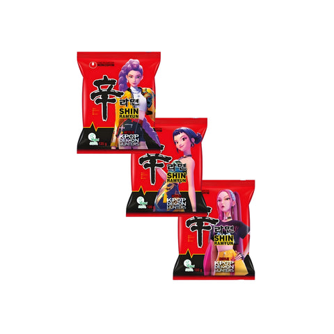 K-POP Demon Hunters Nongshim Instant Nudeln Shin Ramyun Limited Edition 1X 120g