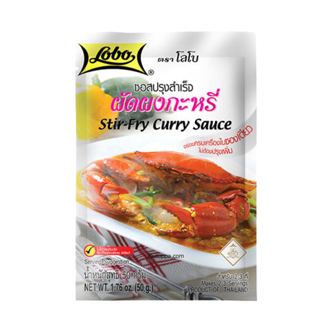 Lobo Stir-Fry Curry Sauce 50 g - Utoppa - Lebensmittel aus aller Welt