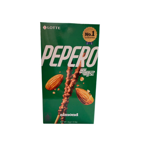 Lotte Pepero	Almond-Mandel Sticks 32g
