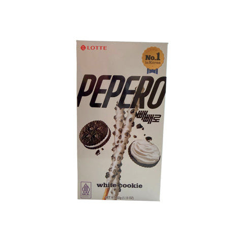 Lotte Pepero	White Coookie Sticks 32g