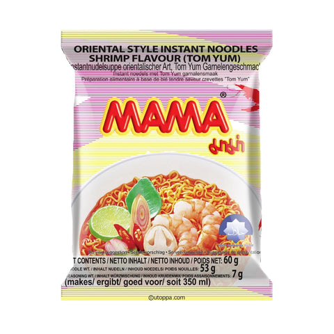 Mama Instantnudeln Garnelen 60 g - Utoppa - Lebensmittel aus aller Welt