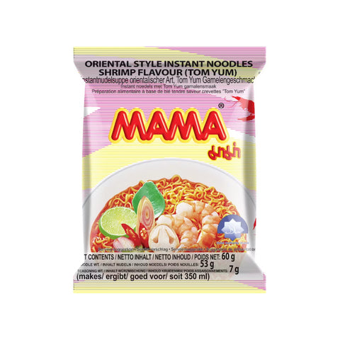 Mama Instantnudeln Garnelen Tom- Yum 60 g verpackung