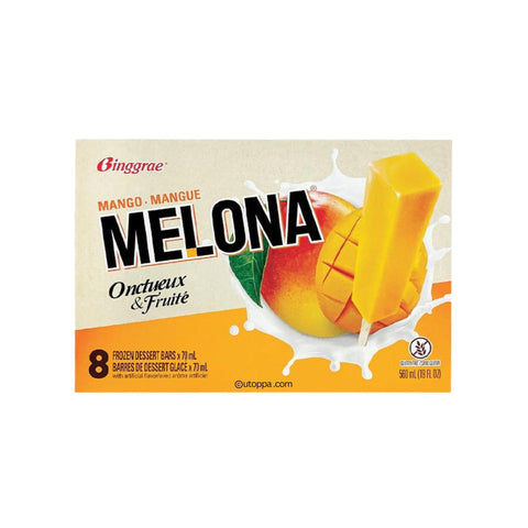 Melona Eis am Stiel Mango 8 x 70 g - Utoppa - Lebensmittel aus aller Welt