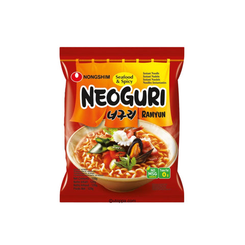 Nongshim Instantnudeln Neoguri Ramyun Seafood 120 g - Utoppa - Lebensmittel aus aller Welt