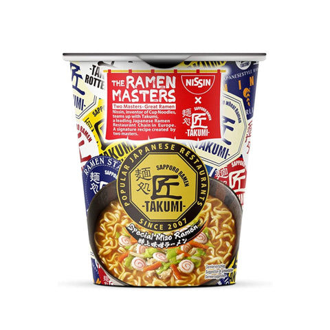 Nissin Cup Nudeln Takumi Miso Ramen 74 g