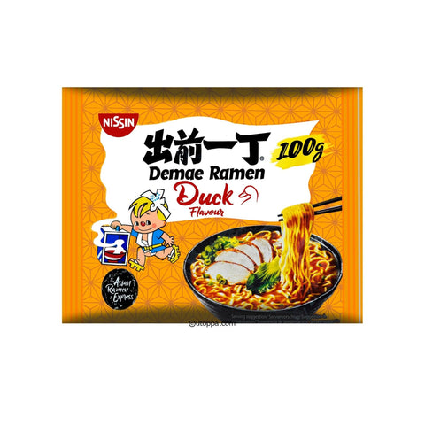 Nissin Demae Ramen Instant Nudeln Ente 100 g - Utoppa - Lebensmittel aus aller Welt