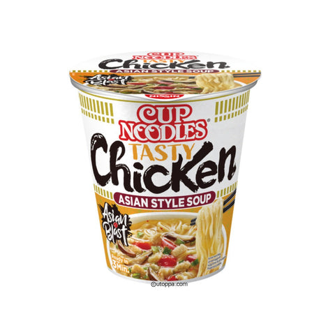 Nissin Instant Nudeln Asian Style Huhn 63 g - Utoppa - Lebensmittel aus aller Welt