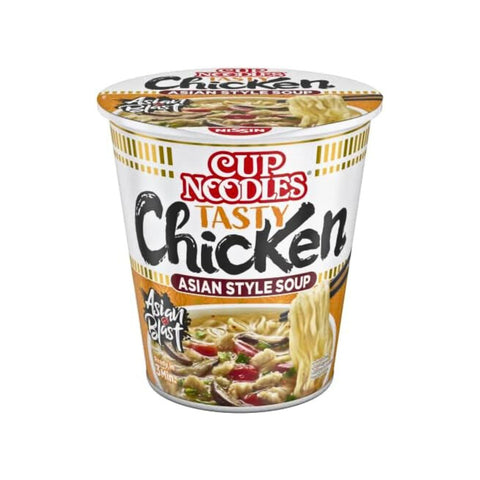 Nissin Instant Nudeln Asian Style Huhn Tasty Chicken 63 g verpackung