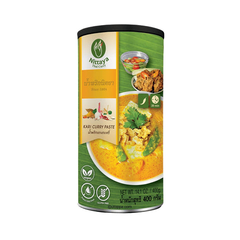 Nittaya Currypaste Gelbe Kari Vegan 400 g - Utoppa - Lebensmittel aus aller Welt