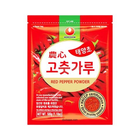 Nongshim Chilipulver Grob Rot 500 g - Utoppa - Lebensmittel aus aller Welt