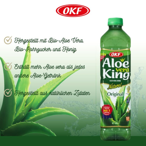 OKF Aloe Vera Getränk Original 1,5 l