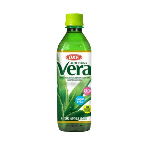 OKF Aloe Vera Getränk ohne Zucker 500 ml - Utoppa - Lebensmittel aus aller Welt