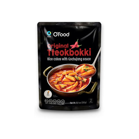 O'FOOD Tteokbokki mit Gochujang Sauce 260 g