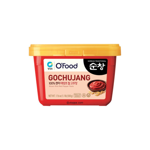 O'Food Chilipaste Gochujang 500 g - Utoppa - Lebensmittel aus aller Welt