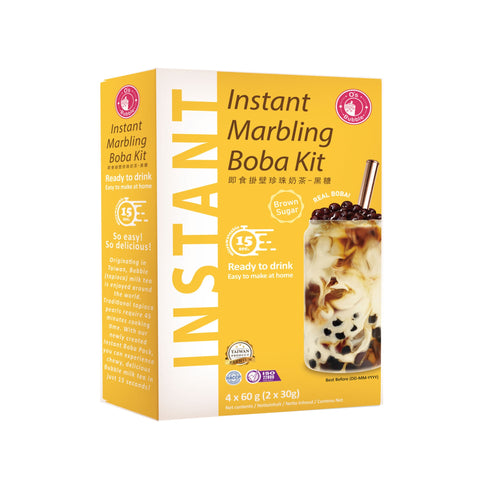 O's bubble Instant Boba Brauner Zucker Kit 240 g