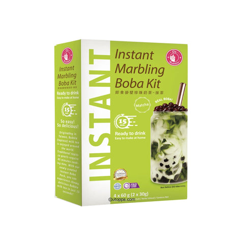 O's bubble Instant Boba Matcha 240 g - Utoppa - Lebensmittel aus aller Welt