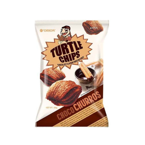 Orion Turtle Chips Choco Churros 80 g