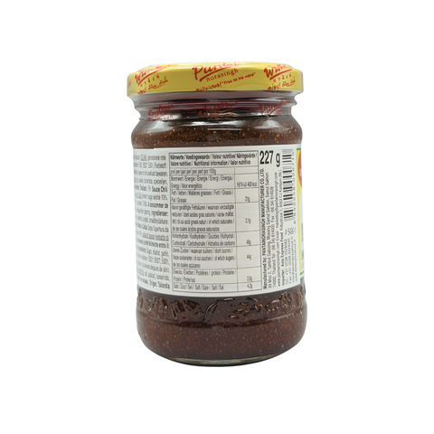 Pantai Thai Chilipaste mit Sojaöl Mittelscharf 227g