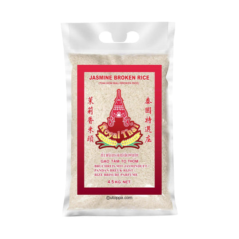 Royal Thai Rice Jasminreis Gebrochen 4,5 Kg - Utoppa - Lebensmittel aus aller Welt