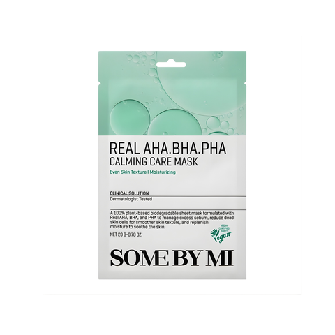 SOME by MI Real AHA BHA PHA Calming Care Mask 1pc