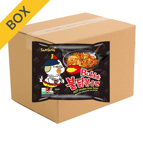 Samyang Buldak Ramen Original Scharfes Huhn Hot chicken 40 x 140 g