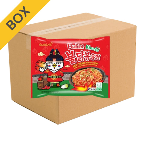 Samyang Hot Chicken Kimchi Buldak Ramen 40x135 g - versandkostenfrei