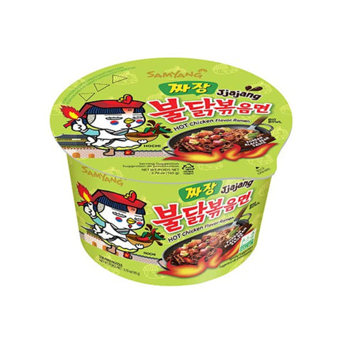 Samyang buldak Ramen Bowl Hot Chicken Flavor Jjajang 105g