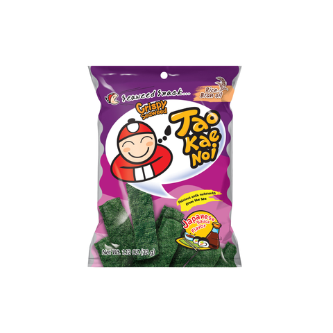 Tao Kae Noi	Seetang Snack Japanische Sauce 32g