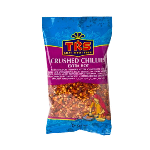 TRS Chiliflocken extra scharf 100 g - Utoppa - Lebensmittel aus aller Welt