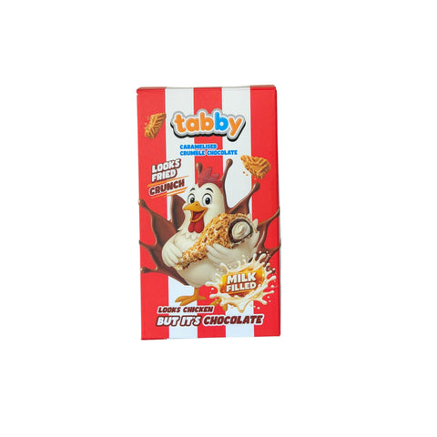 Tabby Looks Fried Chicken Schokolade 50g