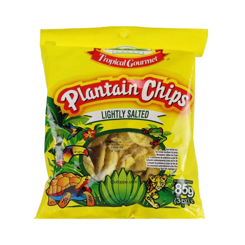 Tropical Gourmet Bananenchips Gesalzen (Plantain) 85 g