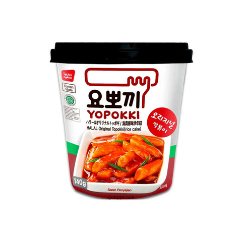 Yopokki Instant Topokki Sweet & Spicy Süß und Scharf 140 g - Utoppa - Lebensmittel aus aller Welt