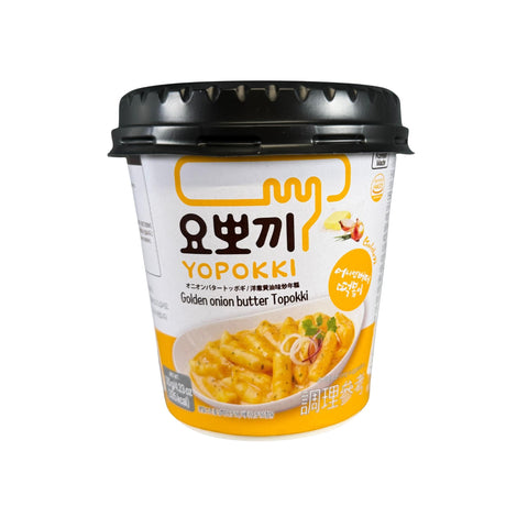 Yopokki Instant Topokki Golden Onion Butter 140g