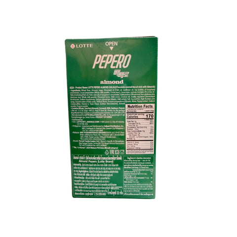 Lotte Pepero	Almond-Mandel Sticks 32g