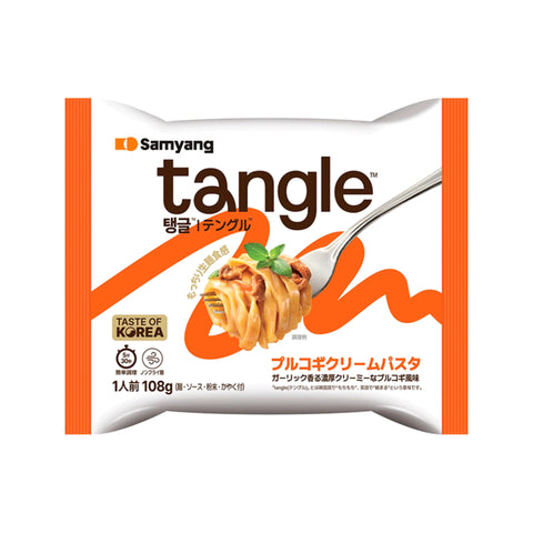 Samyang Tangle Bulgogi Creme Pasta 108g verpackung